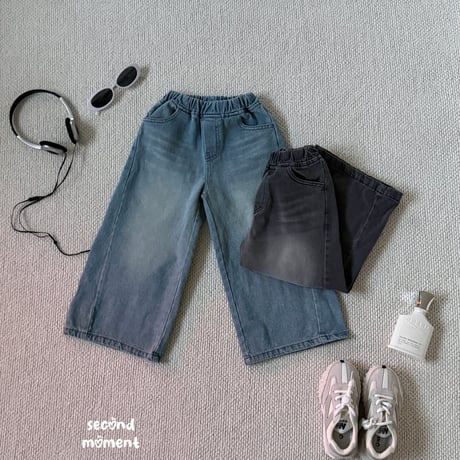 secondmoment/1. spring denim pants S-XL