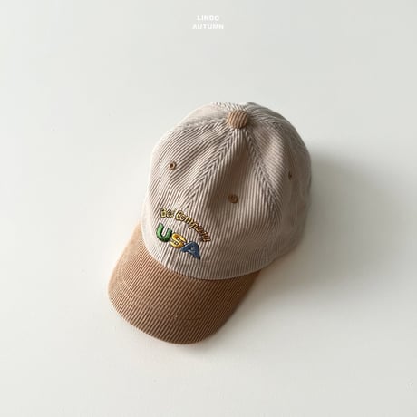 lindo/3. corduroy ball cap FREE
