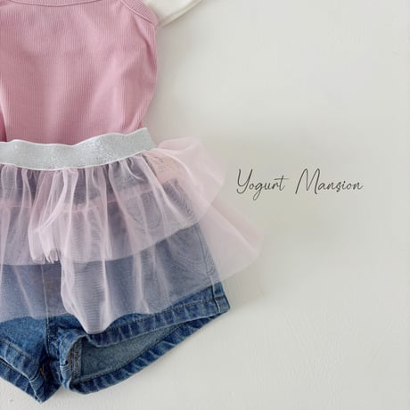 yogurtmansion/41. tutu skirt S(XS-S)-M(M-XL)