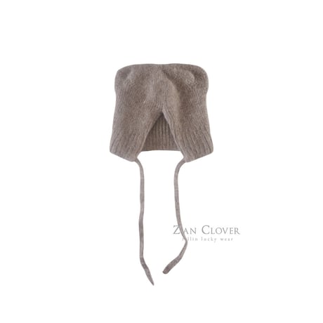 zanclover/10. Ear bonnet knit FREE