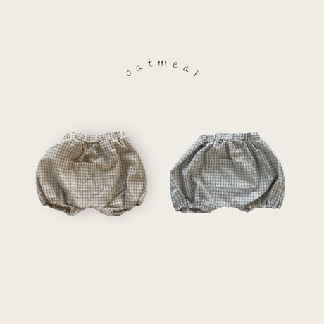 oatmeal/24. bebe kangaroo bloomer  S-M
