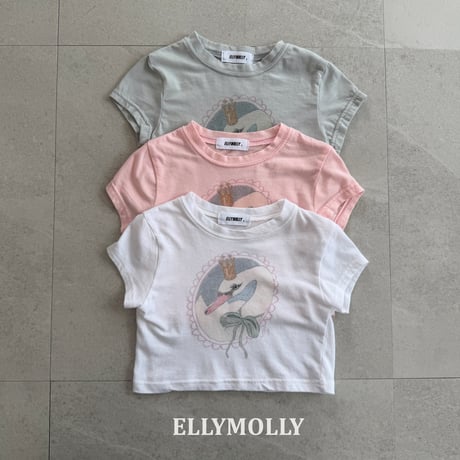 ellymolly/89. elly swan T-shirt 13-15