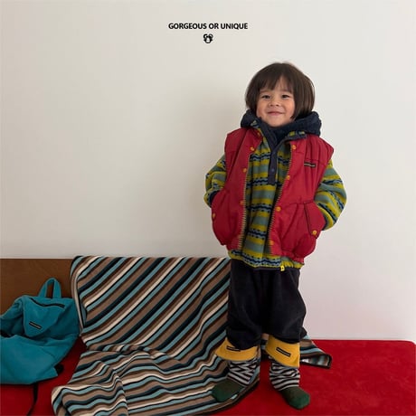 gou/93. limited hood anorak XS(2-3Y)-XL(6-7Y)
