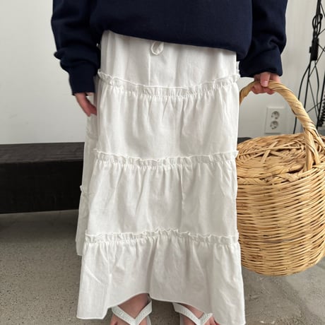 our/57. bri fril skirt 1(S-M)-2(L-XL)