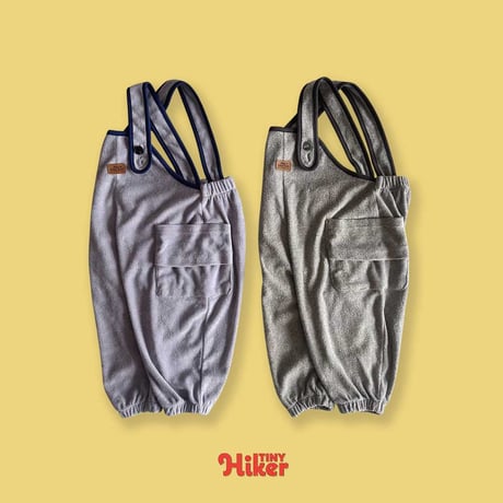 tinyhiker/41. milo terry overalls pants XS-XL