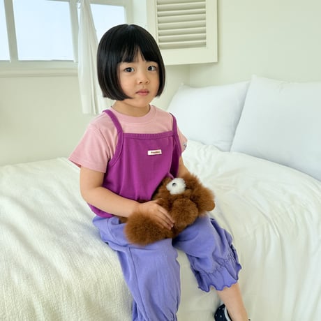 tinyhiker/22. minkey fril jogger pants XS-XL
