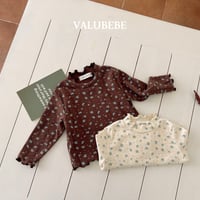 valubebe/13. roze flower gimo nanalri T-shirt 6M-S