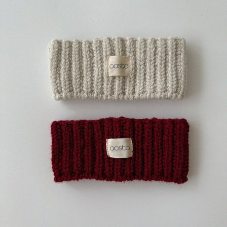 aosta/9. [Knit Cookie Headband] FREE