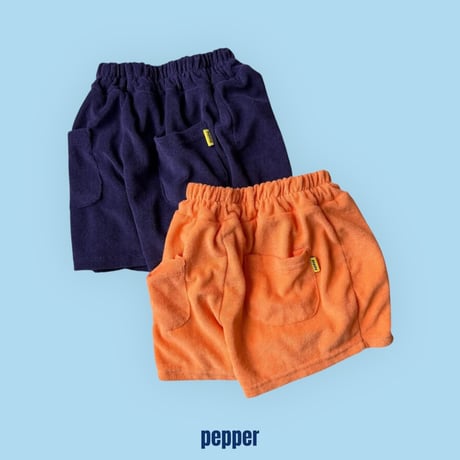 pepper/8. terry half p  XS-XL