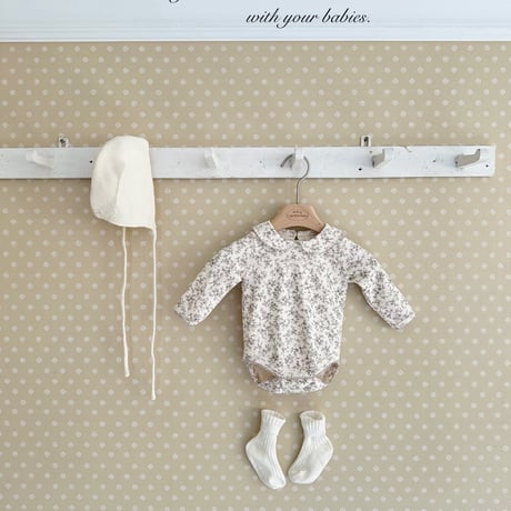 monbebe/32. print collar suit S(3-6M)-L(12-24M)