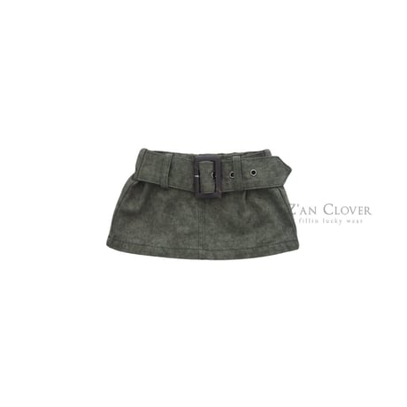 zanclover/35. wide belt skirt 3-11