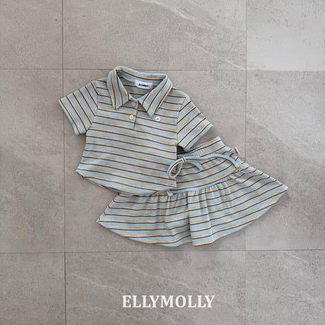 ellymolly/51. sky fril skirt 13-15