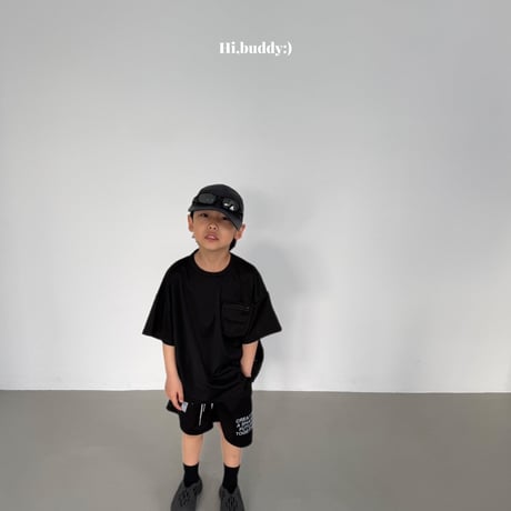 hibuddy/45. pocket zipper T-shirt S-XL