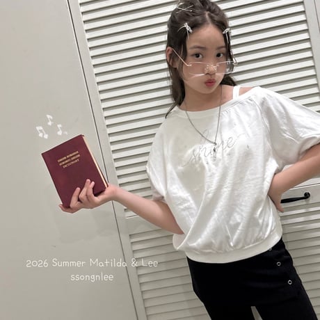 matilda/112. cubic lettering T-shirt 15-19