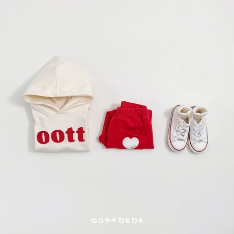 oottbebe/19. heart pocket pants XS(1-2Y)-XL(6-7Y)