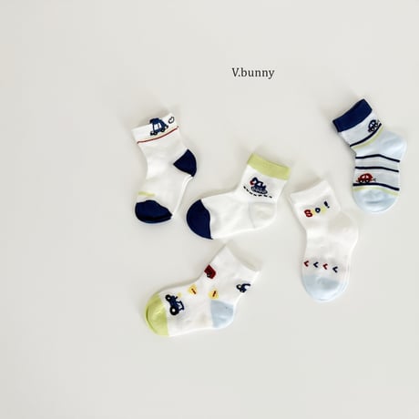 vbunny/2. stop socks set S(130-150)-L(180-210)