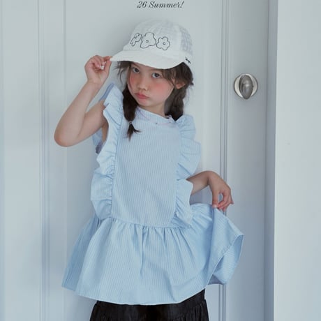 mollybin/31. bubble fril one-piece JS