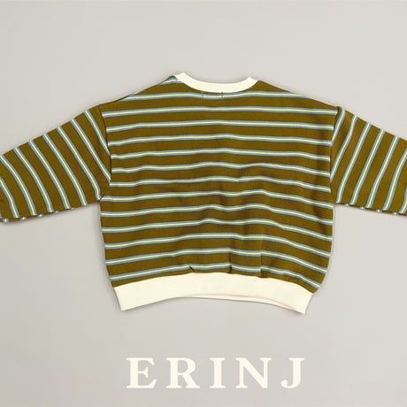 erinj/38. percific embroidery man-to-man S-XL