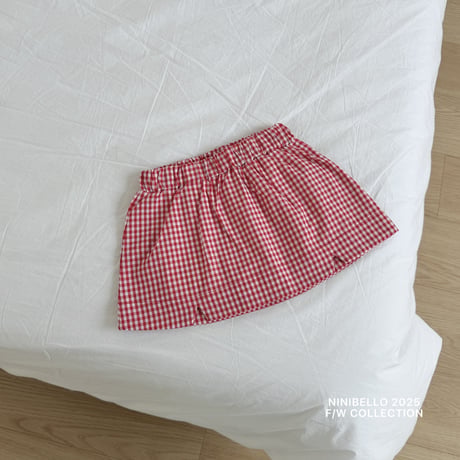 ninibello/61. check skirt 2XL