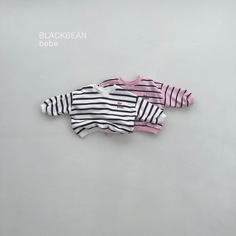blackbean/21. ever bebe man-to-man S-M