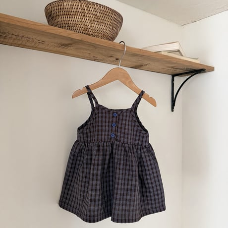 lovin/11. autumn check one-piece 1-11