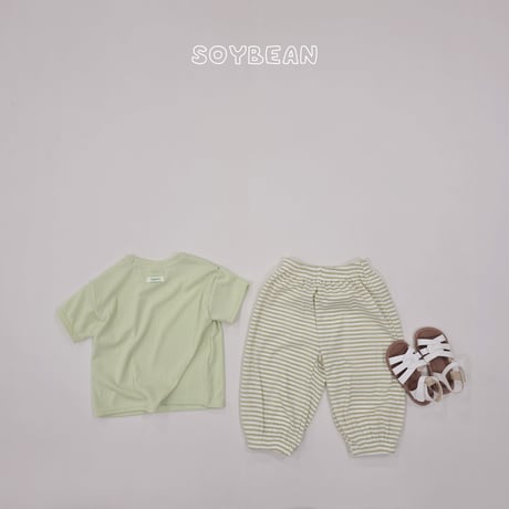 soybean/126. plan ) coco bullon updown set XS-XL