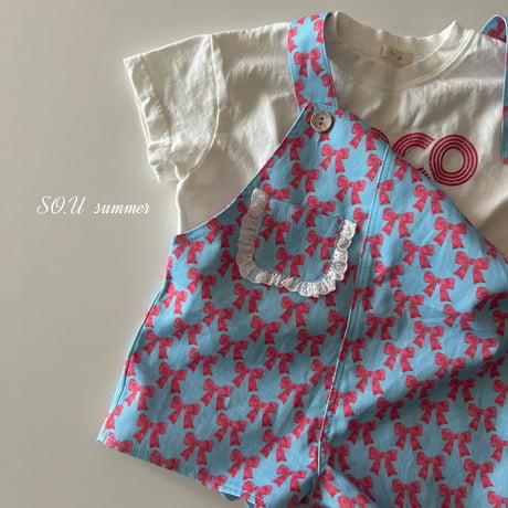 sou/2. ribbon overalls suit 12M-M