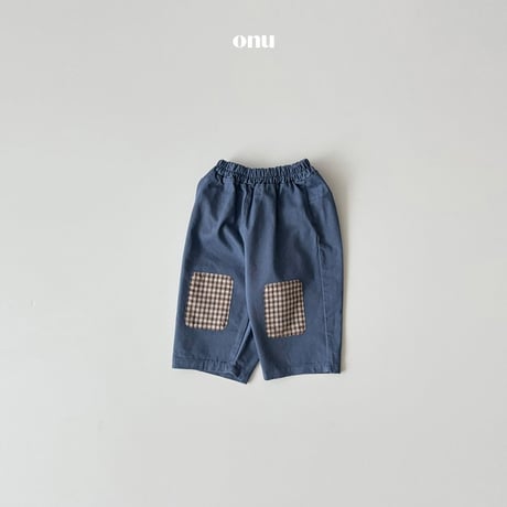 onu/40. check patch pants XS-XL