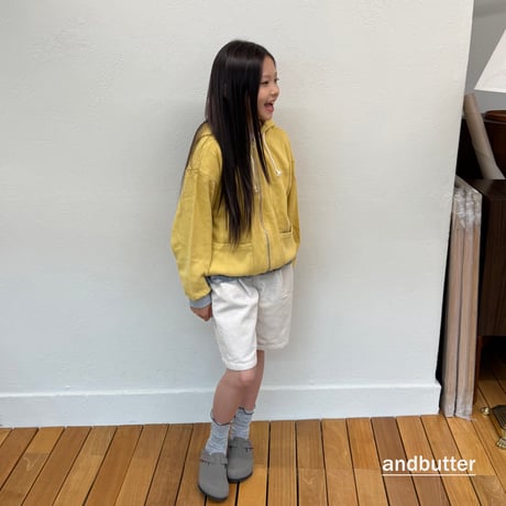 andbutter/22. Heart Pocket Corduroy Shorts JS-JM