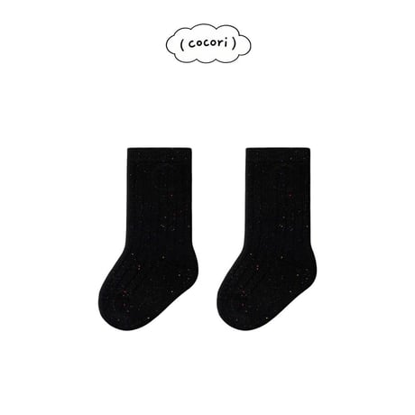 nightbebe/24. bebe velvet socks set S(0-1)-L(3-5)
