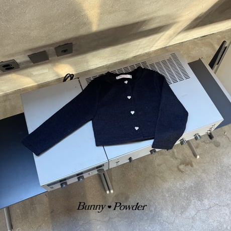 bunnypowder/59. heart button cardigan S-XL