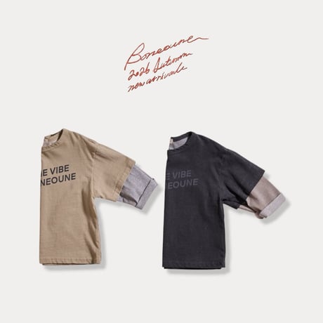 boneoune/9. Binji rayerd T-shirt XS-XL