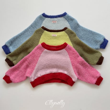 ellymolly/95. sweet ragran man-to-man 13-15