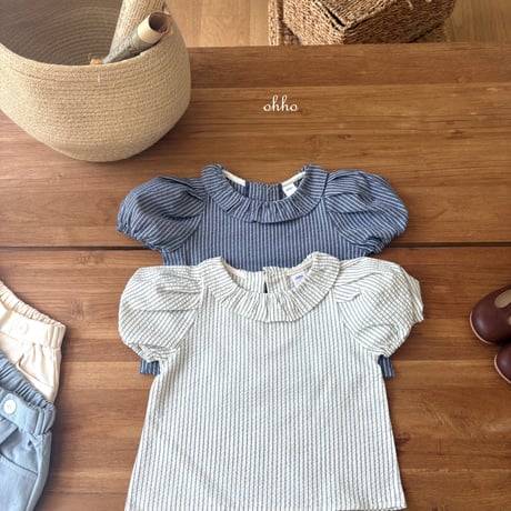 ohho/31. roel stripe blouse S-2XL