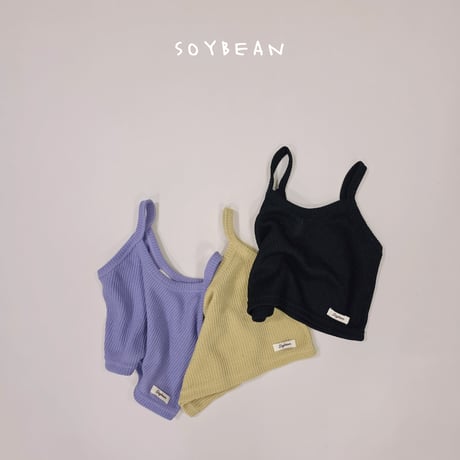 soybean/41. knit short bustier XS-XL