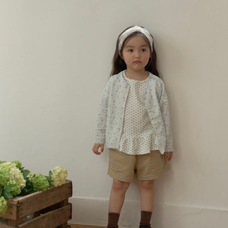 lindo/21. button half pants XS-XL