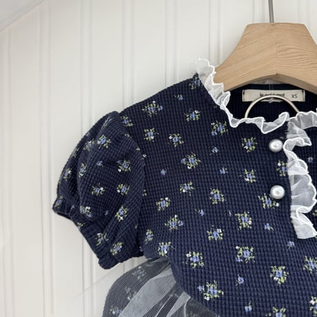 lepetitmot/12. flower waffle sha set XS-XL