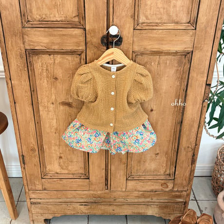 ohho/15. french half t cardigan S-2XL