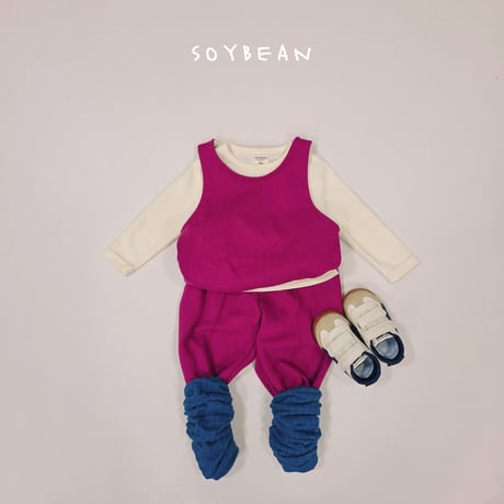 soybean/88. ray jogger set vest XS-XL