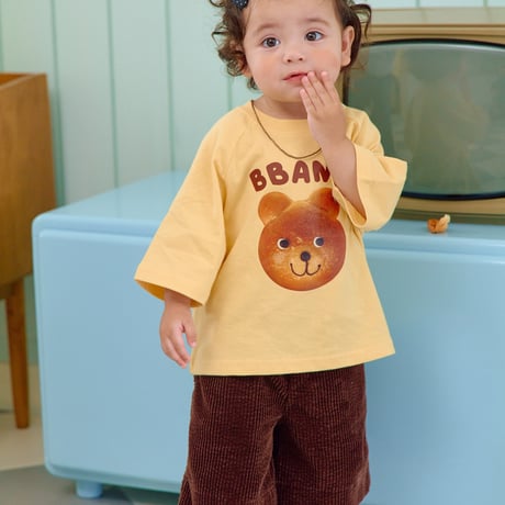 oottbebe/42. raglan kids ( family ) T-shirt XS(0-1Y)-XL(4-5Y)