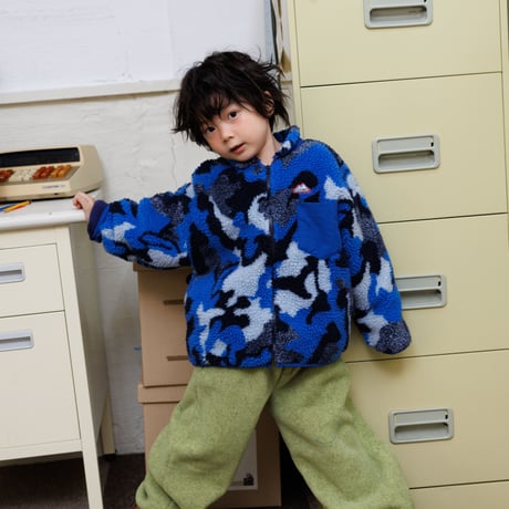 andbutter/77. Retro Sherpa Jacket JS-JM