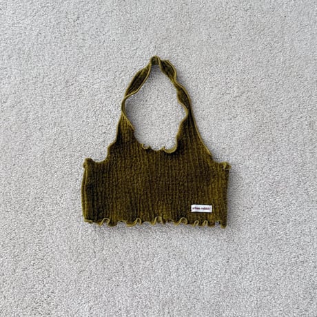 urbanrabbit/22. Velvet Halter Top XS-XL
