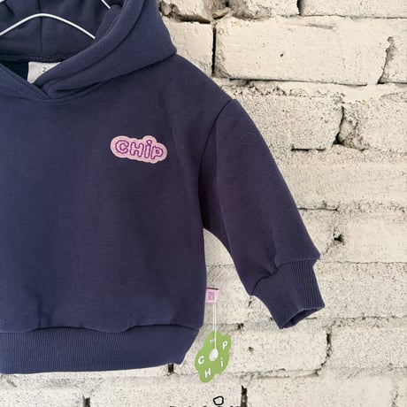 chip/9. embroidery hood man-to-man 1(12-18M)-5(6Y)