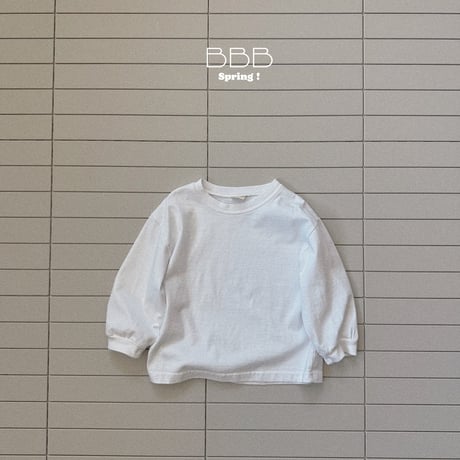 bellabambina/44. plain box T-shirt XS-XL