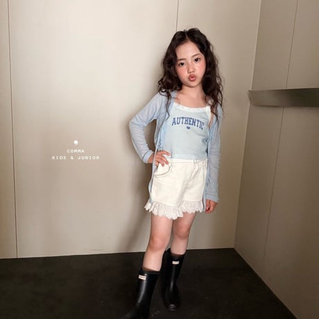comma/248. lace pants 140-150