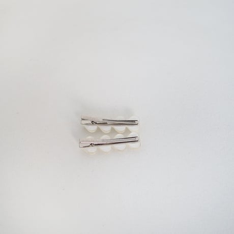 zanclover/50. glossy heart sissor pin FREE(2P_1SET)