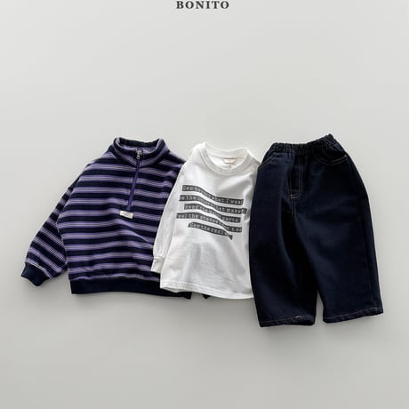 bonito/63. joy st half zipup 12M-XL