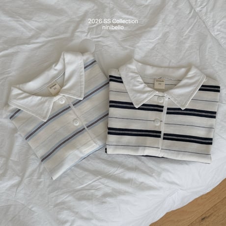 ninibello/29. Pawky collar T-shirt XS-XL