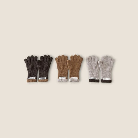 dudie/6. Block gloves knit FREE(10CM_21CM)