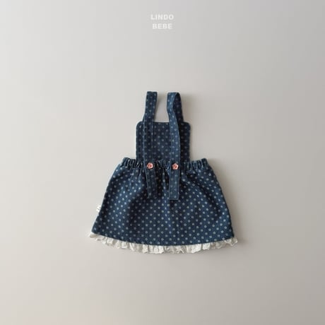 lindo/7. spring spring denim one-piece 1(3M-6M)-3(12M-18M)
